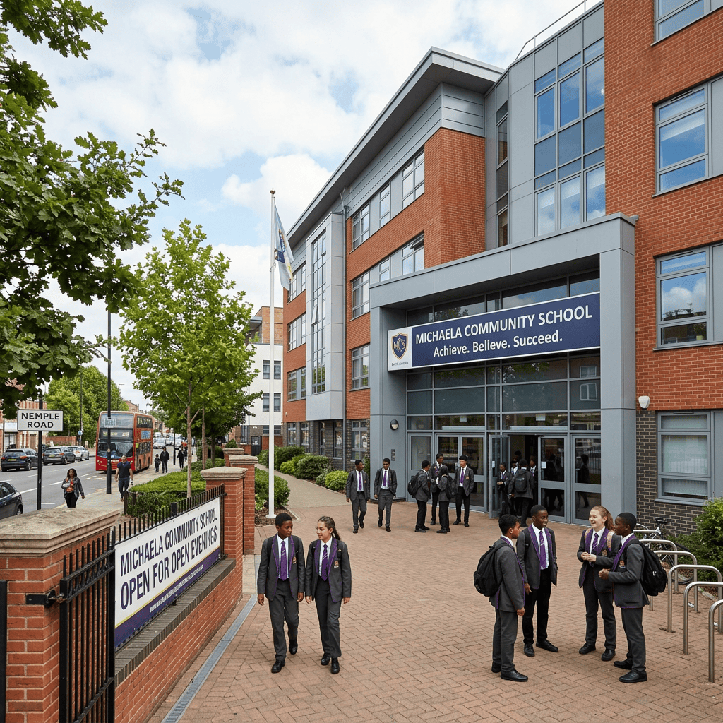 Michaela Community School exterior