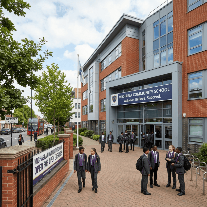 Michaela Community School exterior
